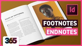 Footnotes amp Endnotes  InDesign CC Tutorial 326365 [upl. by Yelnet]