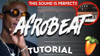 MAKING AN AFROBEAT FROM SCRATCH Afrobeat Tutorial  FL Studio [upl. by Anahgem880]