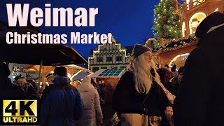 🇩🇪🎄Mercado de Navidad 🌟 Weimar Weihnachtsmarkt 🎄 [upl. by Lesslie]