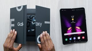 Samsung Galaxy Fold Unboxing Magnets [upl. by Orlene]