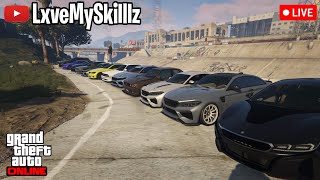 GTA 5 ONLINE LIVE CLEAN CAR MEET🚘 CAR SHOW🔥 DRAGS  CRUISE Ps4💯 [upl. by Yrneh441]