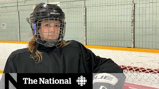 Sask girl banned from playing hockey over dressing room dispute [upl. by Zachary]