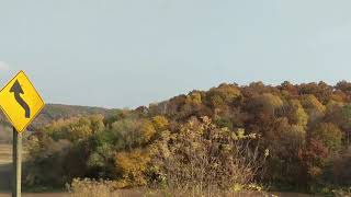 Driving by Spring Green Wisconsin  Colors [upl. by Sharai]