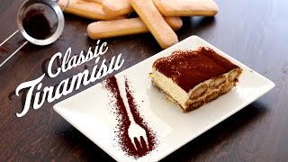 Classic Tiramisu Recipe [upl. by Cartie]