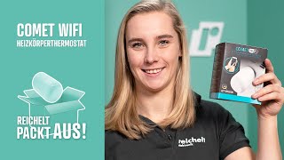 Comet WiFi Heizkörperthermostat  reichelt packt aus [upl. by Puglia]