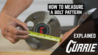 HOW TO MEASURE A BOLT PATTERN  EXPLAINED [upl. by Esmond798]