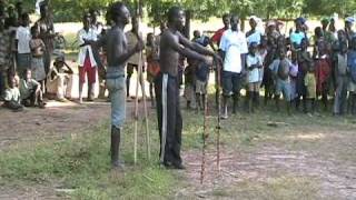 Danse des masques nuni du Burkina Faso Napone [upl. by Ardnikal]