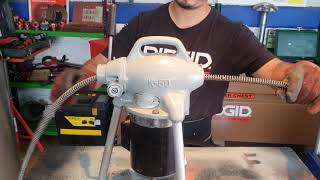 MAQUINA DESTAPA CAÑOS K50 RIDGID [upl. by Flip]