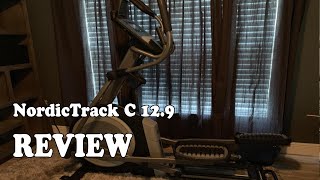 Review NordicTrack C 129 Elliptical 2020 [upl. by Nnoj]