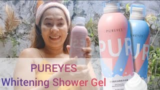 PUREYES WHITENING SHOWER GEL l First Impression [upl. by Irelav452]