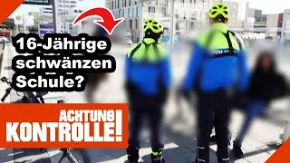 Jugendliche schwänzen Schule und RAUCHEN🚬 12 Kabel Eins  Achtung Kontrolle [upl. by Htabazile]