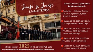 PGE Celje dobrodelni koledar  Junaki za Junake 3 nadstropja [upl. by Nilkcaj]