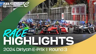 RACE HIGHLIGHTS  DRAMA in the desert Diriyah EPrix Round 3 [upl. by Teddi]