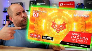 AMD Radeon RX 6700 XT GPU  Sapphire NITRO RX 6700 XT OC Graphics Card Unboxing [upl. by Ennyleuqcaj]