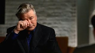 Alec Baldwin Breaks Down Discussing Halyna Hutchins Shooting [upl. by Hasseman]