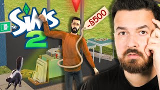 Im trying Rags to Riches in The Sims 2 [upl. by Harahs]