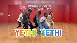 Yethi Yethi  Kiran Choreography [upl. by Airenahs]