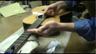 Luthier Tips du Jour  Acoustic Guitar Set Up [upl. by Springer]