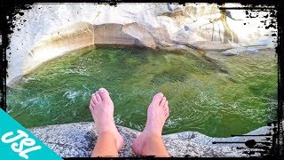 Lemkes Lagoon CLOTHING OPTIONAL Swimming Hole of the Yuba River [upl. by Ddot734]