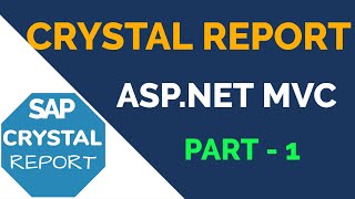 Crystal Report in ASPNET MVC [upl. by Quiteris]