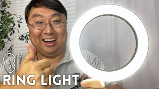 8quot LED Ring Light Review [upl. by Anitsyrhc]