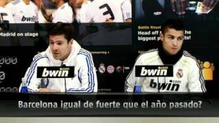 Cristiano Ronaldo y Xabi Alonso hablan del Clasico HD [upl. by Lenox]