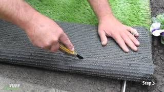 Tuff Turf  DIY Grass Install [upl. by Enner]