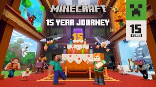 Free Minecraft 15 Year Anniversary Map [upl. by Mercado540]