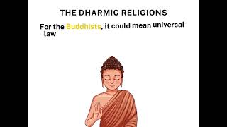 The Dharmic Religions [upl. by Judi620]