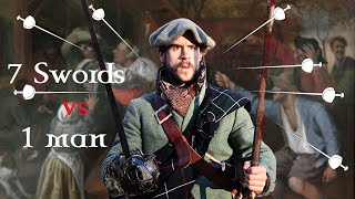 How to Fight 7 Swordsmen at Once  Donald McBanes 18th Century Pub Brawl Survival Tactics [upl. by Brodsky917]