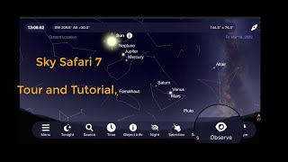 Sky Safari 7 Tutorial [upl. by Atileda56]