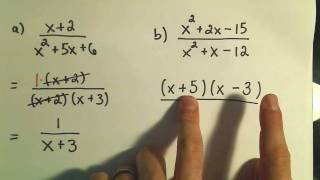 ❖ Rational Expressions Writing in Lowest Terms  Ex 1 ❖ [upl. by Lienhard]