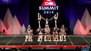 Cheer UP Athletics  Wicked  D2 Summit Champions 2019 [upl. by Naitsirhc]