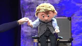 Americas Got Talent Winner Ventriloquist Paul Zerdin Puppet Sings By Himself [upl. by Gilburt436]