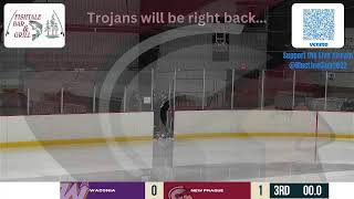 New Prague vs Waconia Boys Varsity Hockey 262025 [upl. by Skurnik]