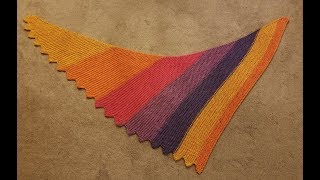 The Vortex Shawl Knitting Tutorial [upl. by Ahseneuq131]