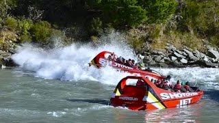 Shotover Jetboat  FULL WET RIDE  Fast Furious High Water I Expanded POV I Queenstown New Zealand [upl. by Alarice]