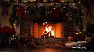 Hallmark Channels Holiday Yule Log [upl. by Leinad]