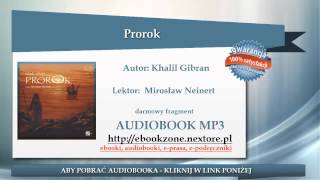 Prorok  Khalil Gibran  audiobook mp3  Bestseller [upl. by Etteroma365]