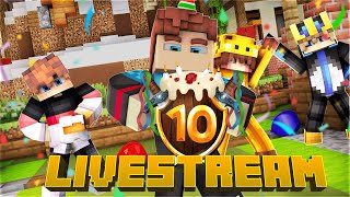 Heeyhoo Minecraft Freunde 10 Jahre GommeHDnet  Livestream [upl. by Aronas]