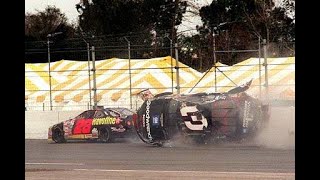 Worst Dale Earnhardt Crash Every Year 19762000 [upl. by Cirdek648]