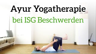 ISG Beschwerden sofort lösen mit Yogatherapieübungen [upl. by Kwei]