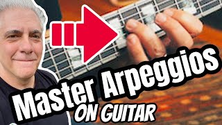 How To MASTER Arpeggios On Guitar [upl. by Noned]