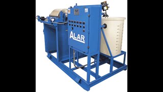 Rotary Vacuum Drum Filter  Alar Water Treatment [upl. by Enneirdna20]