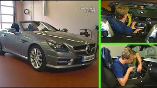 How to Remove and Install the Head Unit Radio in a MercedesBenz SLK  R172 [upl. by Anilesor]