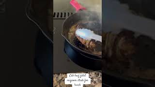 Cab beef fillet mignom steak for lunchshortvideo buhayamerica pinayinamerika [upl. by Ahar]