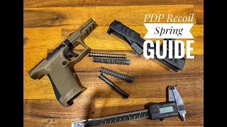 Walther PDP Spring Selection for ZR Tactical Stainless Guide Rod [upl. by Erdnaid]