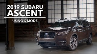 2019 Subaru Ascent  Using Xmode [upl. by Lipski907]