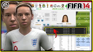 HOW TO IMPORT PLAYER WITH CREATION MASTER 15 ON PC  FIFA 14 TUTORIAL [upl. by Laon]