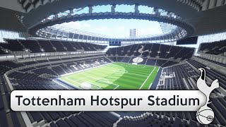 Minecraft  MEGABUILD  New Tottenham Stadium  DOWNLOAD Official [upl. by Nigrom]